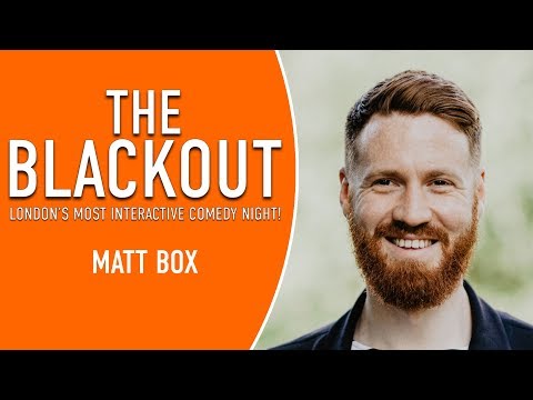 The Blackout - PRINCE HARRY NAZI - Matt Box - Stand Up Comedy - Funny