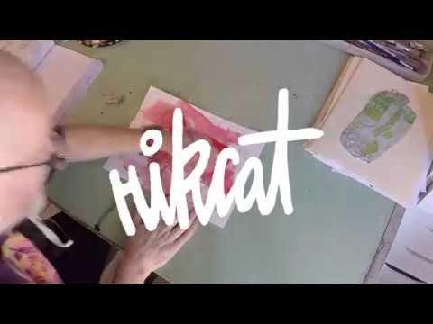 Acrylic and Ball Point Pen