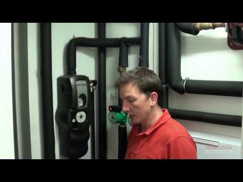 Stiebel Eltron heat pump and solar installation