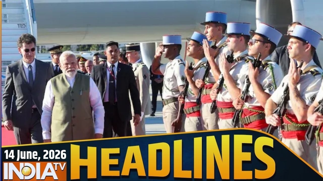 Headlines: सुबह की बड़ी खबरें IAF Plane Crash | PM Modi to Visit France & Slovakia | Mamata | TMC