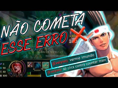 TODO LEE SIN COMETE ESSE ERRO ❌ - League of Legends