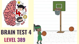 🧠 Brain Test 4 Level 389 | Jenny must make a successful throw | Walkthrough
