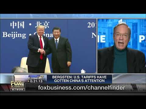 Thumbnail for Fred Bergsten " Trump’s trade war with China will backfire " Fox Business Oct 19 2018 by C. Fred Bergsten