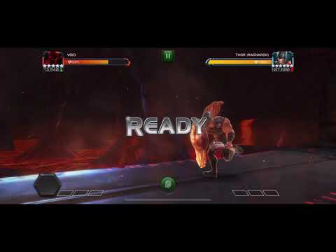 Void vs Thor rag boss 6.3.6 act 6 solo mcoc