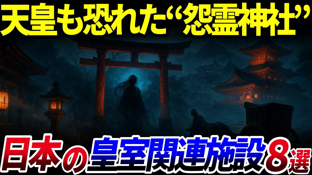 【ゆっくり解説】知られざる“怨霊と歴史”…実在する日本の皇室関連施設８選を解説/天皇家を翻弄した“呪いと権力闘争”の舞台