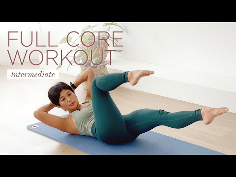 30 Minute Core Workout | Intermediate Pilates