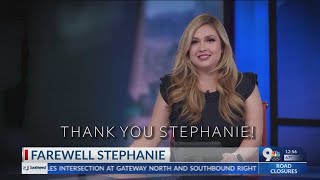 Farewell Stephanie, good luck on your next journey!