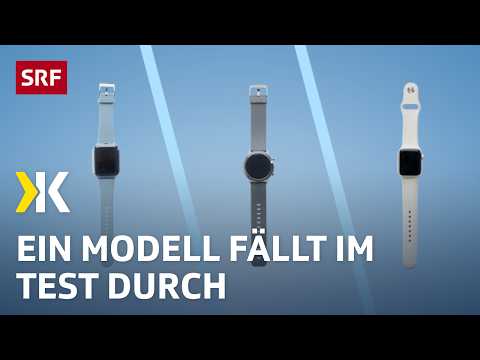 Smartwatches für Senioren im Test: Diese Modelle retten per Notruf Leben | 2023 | Kassensturz | SRF