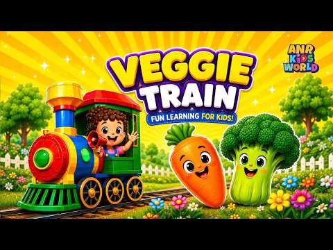 Learn Vegetable Names | सब्जियों के नाम | Humpty The Train | Videos For Kids video thumbnail