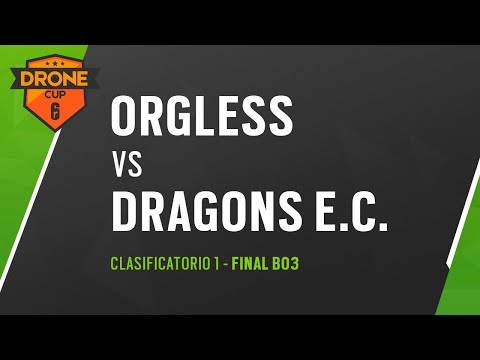 R6 DRONE CUP - Clasificatorio 1 - Partido 1 Final (BO3) Team Dragons E.C. vs Orgless #R6DroneCup