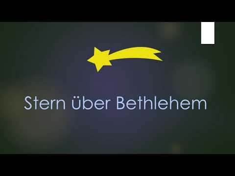 🌟Stern über Bethlehem - Klavierbegleitung und Text zum Mitsingen