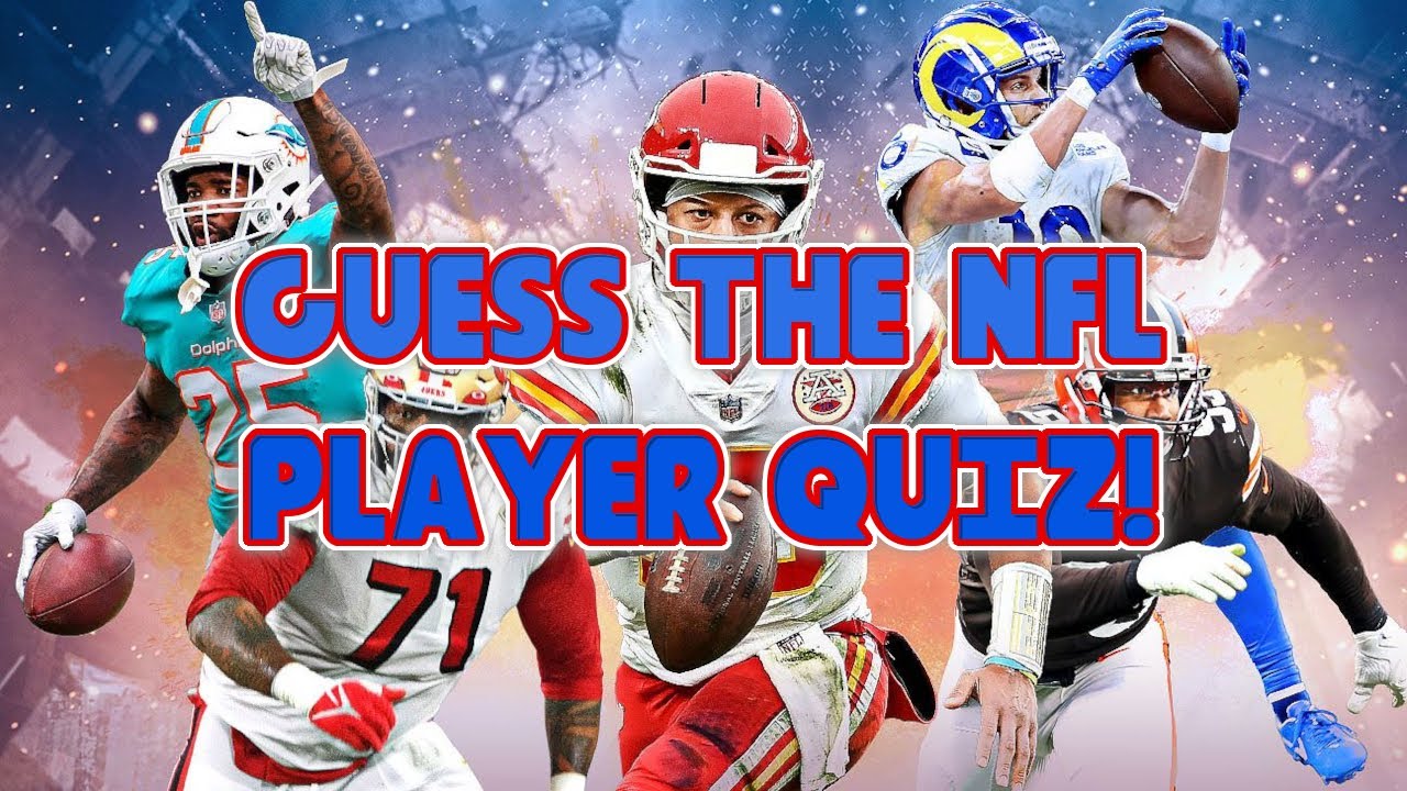 GUESS THE NFL PLAYER! (Kahoot Quiz)