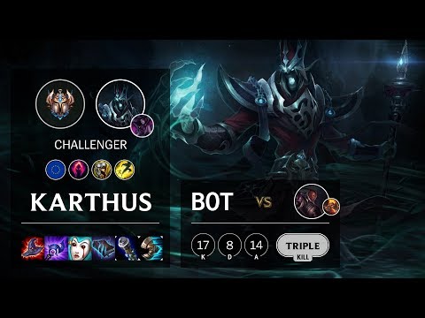 Karthus Bot vs Lucian - EUW Challenger Patch 10.6