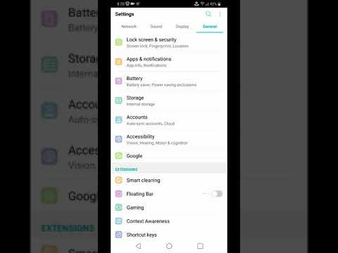 LG G7 ThinQ Managing Storage Space