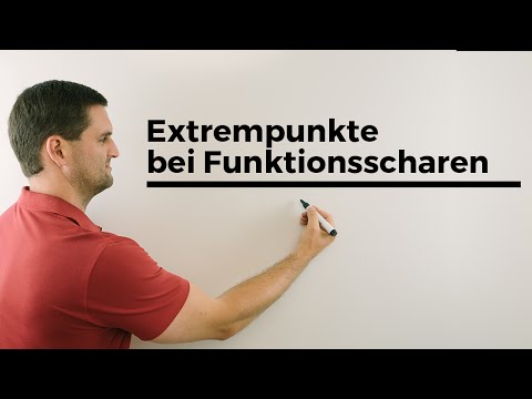Extrempunkte bei Funktionsscharen, Hochpunkt, Tiefpunkt | Mathe by Daniel Jung