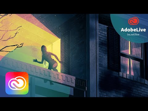 Live Illustration & Digital Painting with Corey Brickley 3/3 | Adobe Creative Cloud