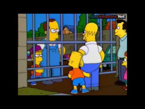 The Simpsons - Homer confronts Shelbyville dad