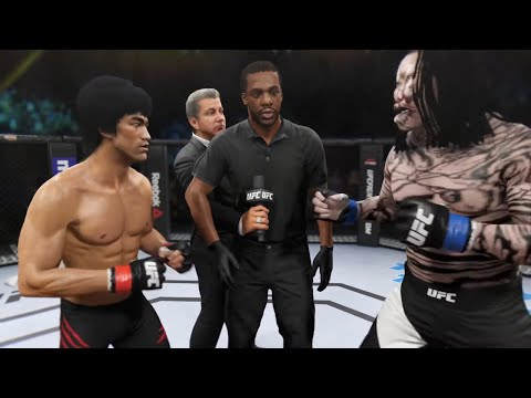 UFC 2 - Bruce Lee vs. Dead Awake - Crazy UFC 👊🤪