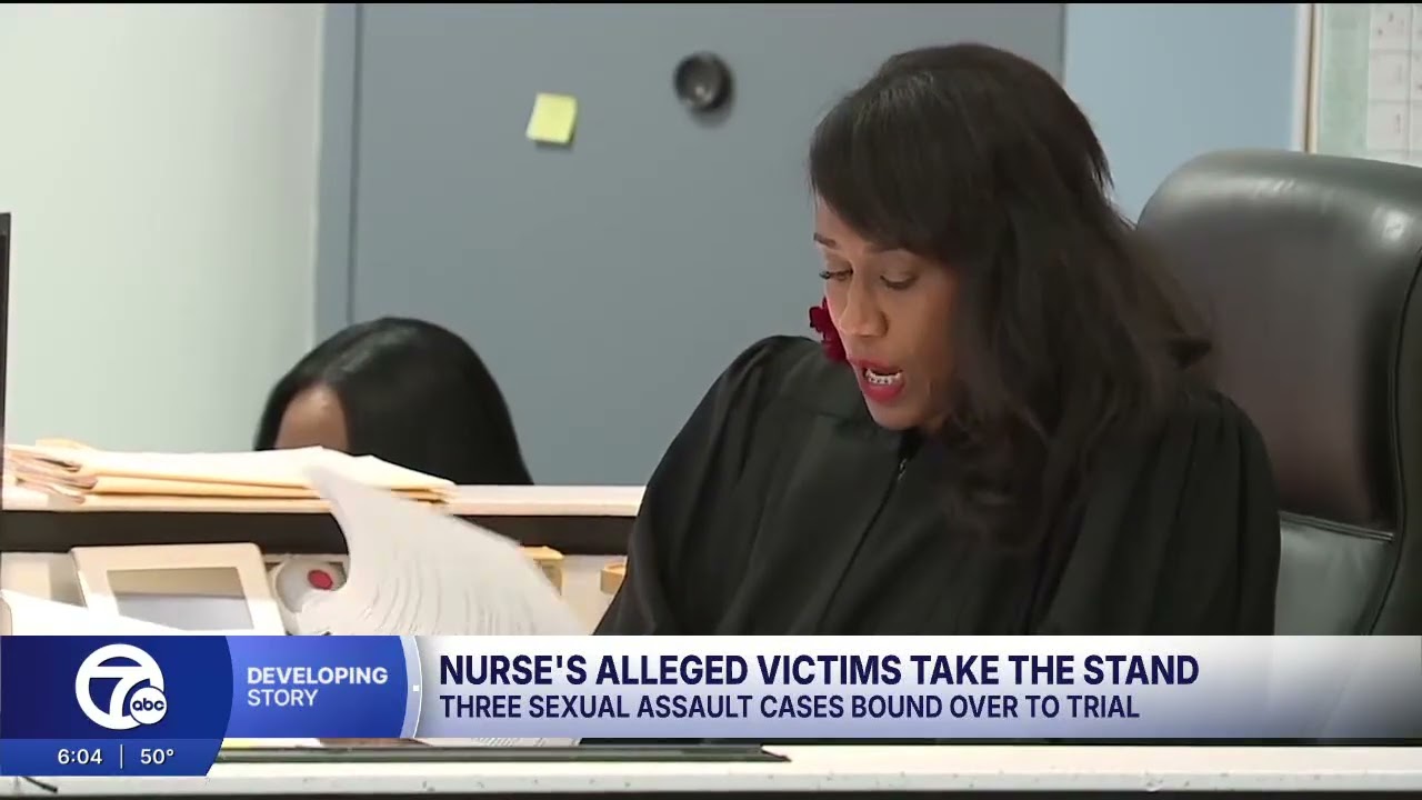 WXYZ-TV (ABC) CH 7 - DETROIT | Court Hearing Coverage 6pm