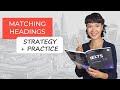 IELTS Reading Matching Headings | Best Tips + Practice Tasks