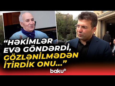 Oğlu göz yaşları içində Xalq artisti Ramiz Quliyevin ölüm səbəbindən danışdı