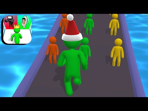 Battery Run, Long Neck Run, Weapon Master, Gaint Rush - Max Levels Gameplay Walkthrough Android