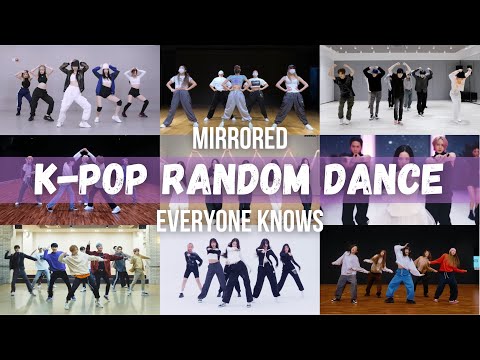 [MIRRORED] K-POP RANDOM DANCE CHALLENGE || Everyone knows