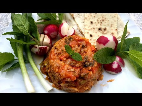 Unique Armenian Leek Dish (Prasa)