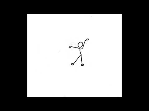 Line art cartoon (Funny Dance)