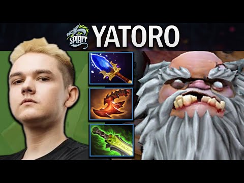 SPIRIT.YATORO PUDGE WITH 17 KILLS & OVERWHELMING BLINK - DOTA 2 PRO GAMEPLAY