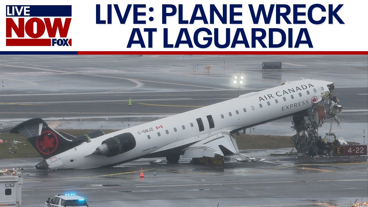 LIVE FEED: Air Canada accident at LaGuardia airport in New York