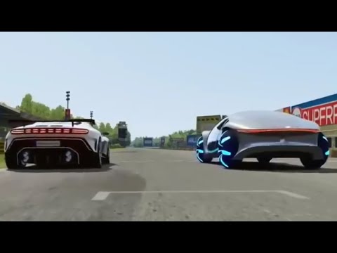 Mercedes-Benz Vision AVTR vs Bugatti Centodieci at Monaza Full Course