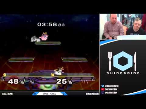 Shine and Dine 2 Pools - AlexTheAnt (Jigglypuff) vs BikerKnight (Fox)