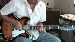 One Note Samba - Jazz Guitar Chord Solo - Jim Wright