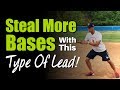 4 Tips To Steal More Bases With This Type of Lead [The Secondary Lead and The Delayed Steal]