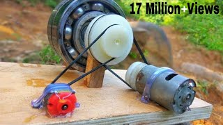 How to make 100% free energy generator without battery with the help of bearings | home invention.