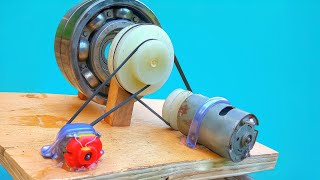 How to make 100% free energy generator without battery with the help of bearings | home invention.