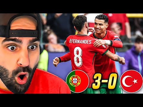 Portugal DOMINATE Turkey 3-0 & Qualify For Round Of 16...