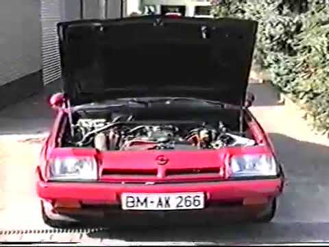 Manta B 1992   2 0 Liter Motor mit Weber doppel Vergaser