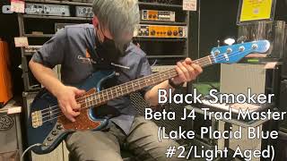 Video thumbnail for 【Ikebe B-Sound Check】BLACK SMOKER Beta J4 Trad Master (Lake Placid Blue #2/Light Aged)【試奏動画】 by Ikebe Channel｜池部楽器店