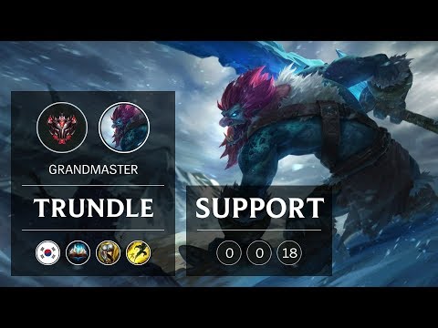 Trundle Support vs Alistar - KR Grandmaster Patch 9.3