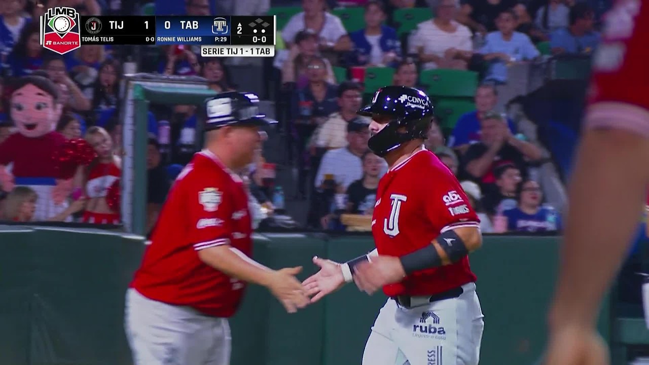 DOBLE DE TOMÁS TELIS. | Toros de Tijuana 1–0 Olmecas de Tabasco | Liga Mexicana de Beisbol