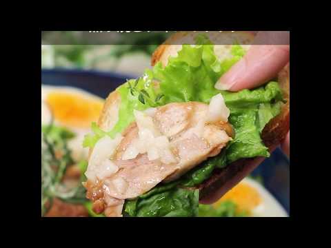 レンジで簡単！ボリューム満点 照り焼きチキンのサラダ ｜ moguna[モグナ]
