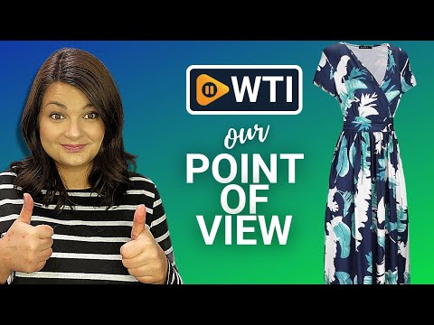 OUGES Women's V-Neck Pattern Dresses - WTI product video review