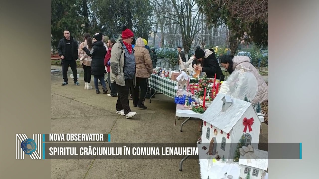 Spiritul Crăciunului în comuna Lenauheim