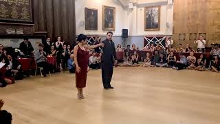 Clarisa Aragon y Jonathan Saavedra - 1/4 - Rosa de Tango (Troilo/Marino) | Milonga Nacimiento