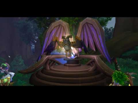 End of the druid class mount questline: 7.2 PTR Cinemaitic
