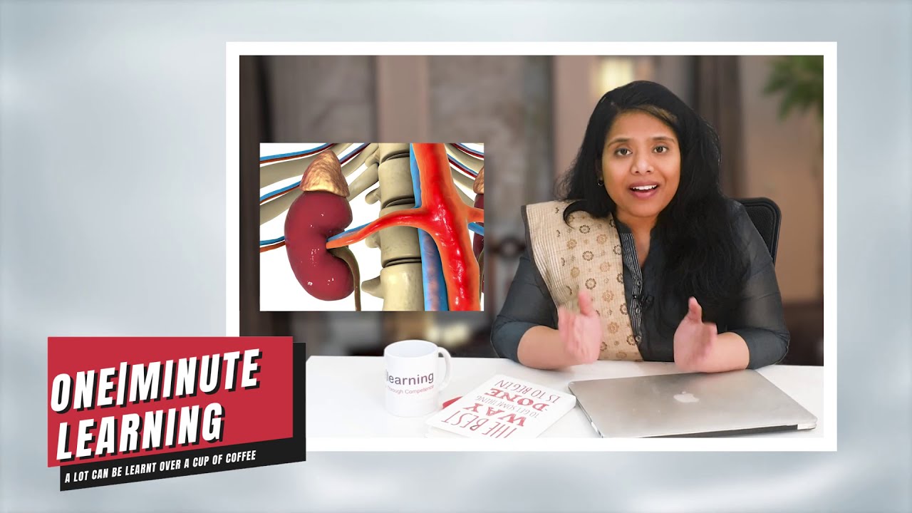 Renal Artery Origin & The Banana Peel Sign - ONE|Minute Learning Show - Episode 8