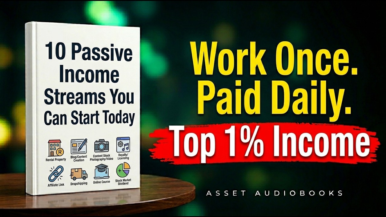 Ideas Pay You: 10 Passive Income Streams You Can Start Today | Asset Audiobooks