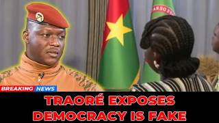 Captain Ibrahim Traoré FULL SPEECH: “Democracy is FAKE”